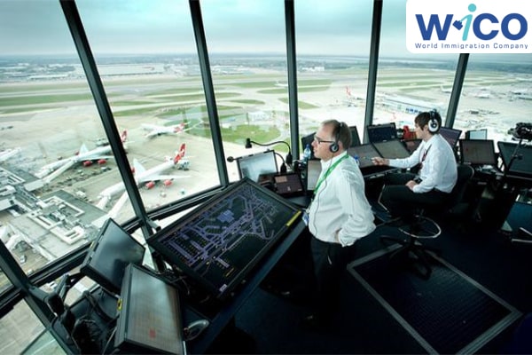 آوسبیلدونگ کنترل کننده ی ترافیک هوایی در آلمان
